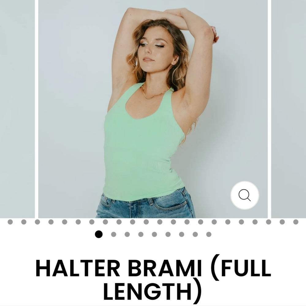 Lime Green Brami Full Length